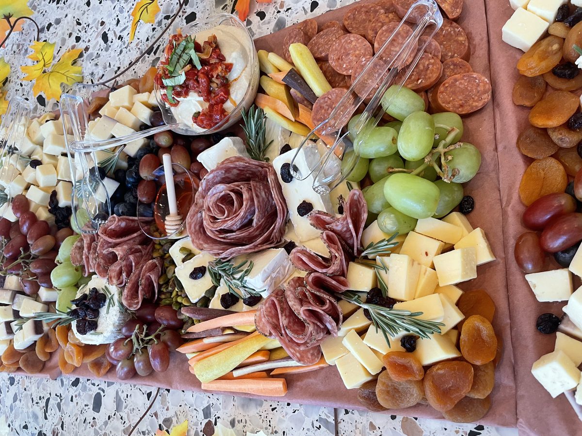 Grazing table spread